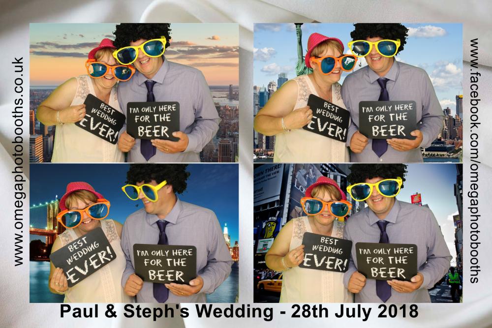 Paul & Stephanie's Wedding | View more photos from the event at gallery.omegaphotobooths.co.uk/u/Omega-Photobooths/Paul-Stephanies-Wedding